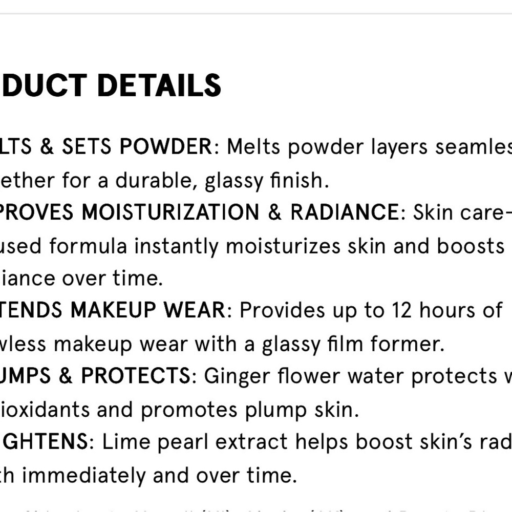 ONE/SIZE Powder Melt Glass Setting Spray - Pink - Picture 8 of 9